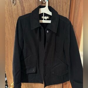 J Crew wool button up coat